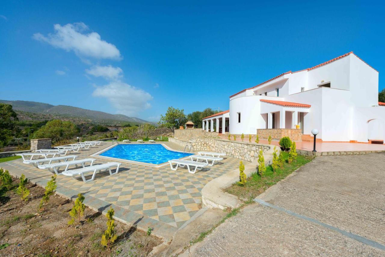 Villa Krokali Lindos Экстерьер фото